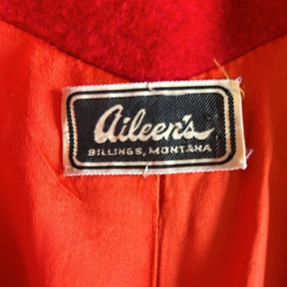 50s 60s Vintage Aileen’s Story Book Style Wool Overcoat - Picture 9 of 16